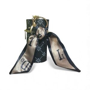 Purse Charm Lipstick Holder Faux Leather